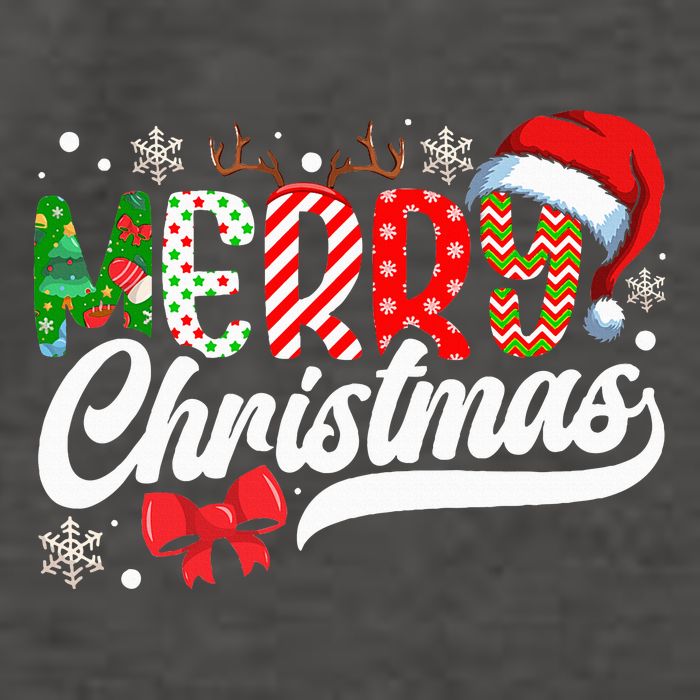 Festive Santa Hat with Plaid Pattern Vector Backpack
