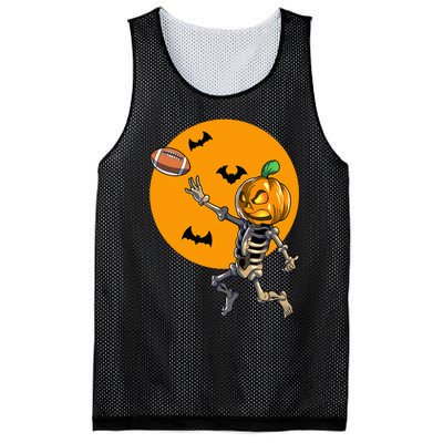 Football Skeleton Halloween Football Halloween Mesh Reversible Basketball Jersey Tank