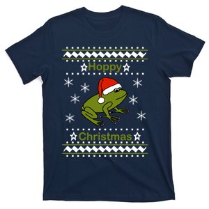 Frog Says Hoppy Christmas T-Shirt