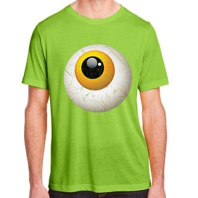 Funny Sarcastic Halloween Horrible Spooky Scary Eyeball Adult ChromaSoft Performance T-Shirt