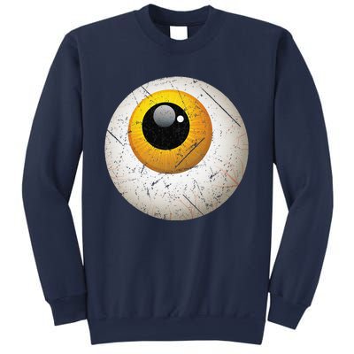 Funny Sarcastic Halloween Horrible Spooky Scary Eyeball Sweatshirt