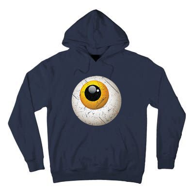 Funny Sarcastic Halloween Horrible Spooky Scary Eyeball Tall Hoodie