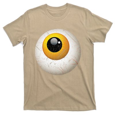 Funny Sarcastic Halloween Horrible Spooky Scary Eyeball T-Shirt