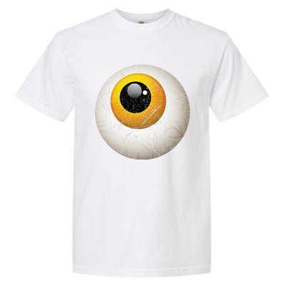 Funny Sarcastic Halloween Horrible Spooky Scary Eyeball Garment-Dyed Heavyweight T-Shirt