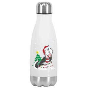 Funny Siberian Husky Christmas Dog Lover Gift Stainless Steel Insulated Water Bottle