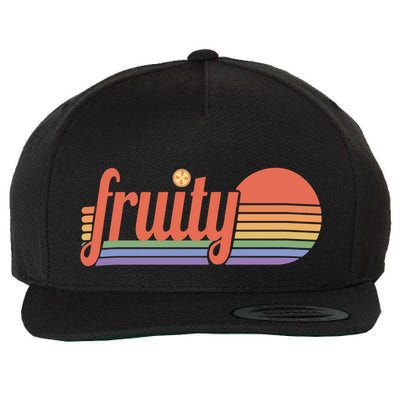 Fruity Sapphic Historical Lesbian Wool Snapback Cap