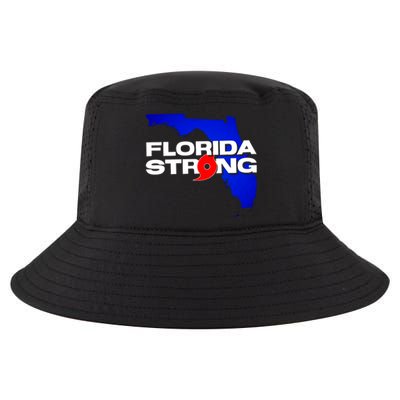 Florida Strong Hurricane Ian Support Football Cool Comfort Performance Bucket Hat