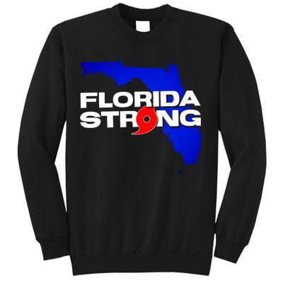 Florida Strong Hurricane Ian Support Football Sweatshirt