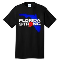 Florida Strong Hurricane Ian Support Football Tall T-Shirt