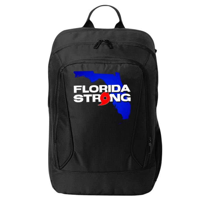 Florida Strong Hurricane Ian Support Football City Backpack