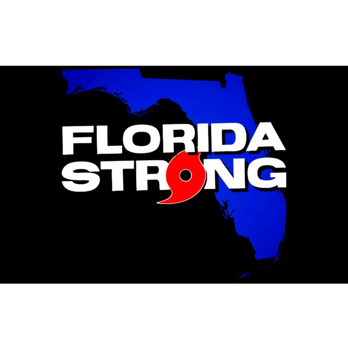 Florida Strong Hurricane Ian Support Football Bumper Sticker