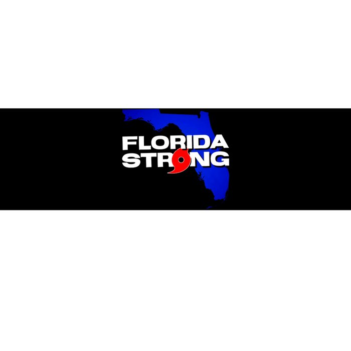 Florida Strong Hurricane Ian Support Football Bumper Sticker