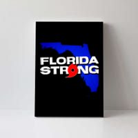 Florida Strong Hurricane Ian Support Football Canvas