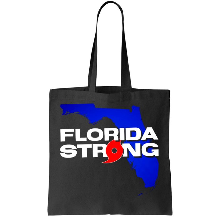 Florida Strong Hurricane Ian Support Football Tote Bag