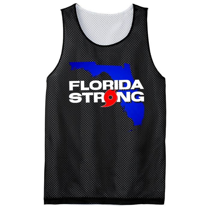 Florida Strong Hurricane Ian Support Football Mesh Reversible Basketball Jersey Tank