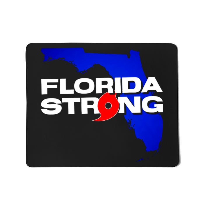 Florida Strong Hurricane Ian Support Football Mousepad