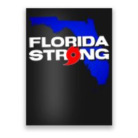 Florida Strong Hurricane Ian Support Football Poster