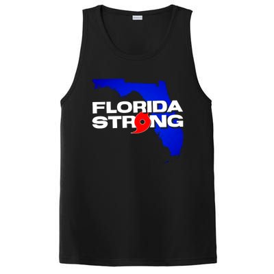 Florida Strong Hurricane Ian Support Football PosiCharge Competitor Tank