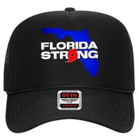 Florida Strong Hurricane Ian Support Football Trucker Hat
