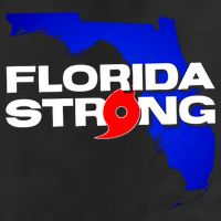 Florida Strong Hurricane Ian Support Football Trucker Hat
