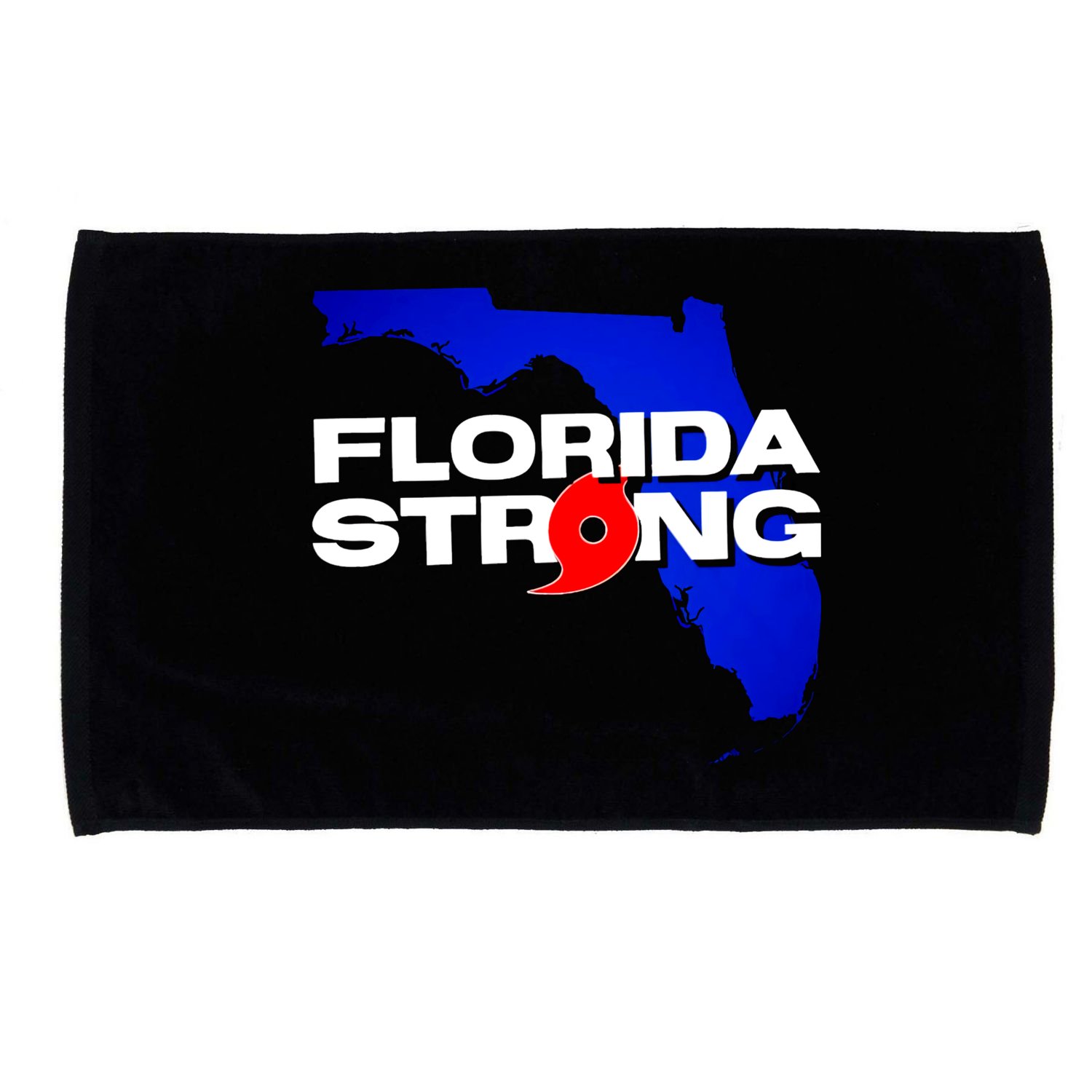 Florida Strong Hurricane Ian Support Football Microfiber Hand Towel