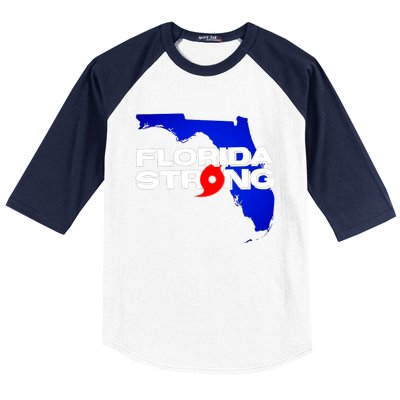 Florida Strong Hurricane Ian Support Football Baseball Sleeve Shirt