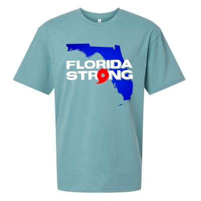 Florida Strong Hurricane Ian Support Football Sueded Cloud Jersey T-Shirt