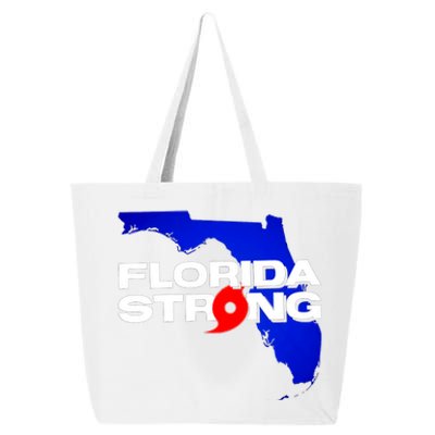 Florida Strong Hurricane Ian Support Football 25L Jumbo Tote