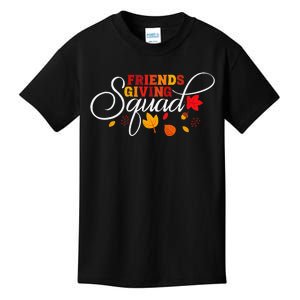 Friendsgiving Squad Happy Thanksgiving Turkey Day Gifts Kids T-Shirt