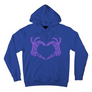 Funny Skeleton Heart Hands Bones Love Costume Halloween Cute Gift Hoodie