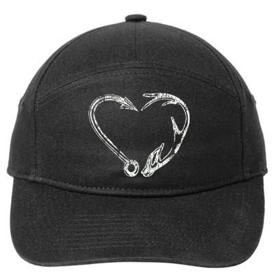 Fishing & Shed Hunter Antler Elk Deer Hunting 7-Panel Snapback Hat