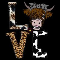 Flowers Scottish Highland Cow Cattle Hairy Cow Impact Tech Backpack