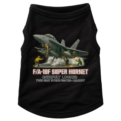 F/A-18F Super Hornet Catapult Locked Twin Seat Strike Fighter Doggie Tank