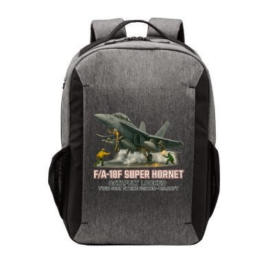 F/A-18F Super Hornet Catapult Locked Twin Seat Strike Fighter Vector Backpack