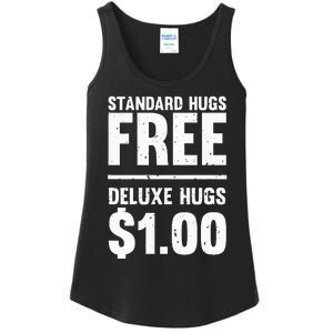 Funny Standard Hugs Free Deluxe Hugs $1.00 Ladies Essential Tank