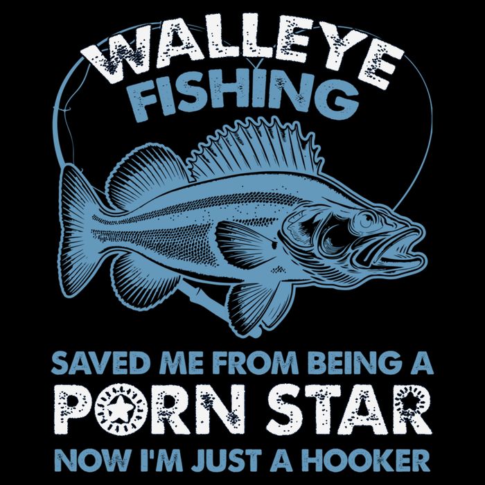 Fishing Saved Hooker Star Fisher Fish Walleye Gift Impact Tech Backpack