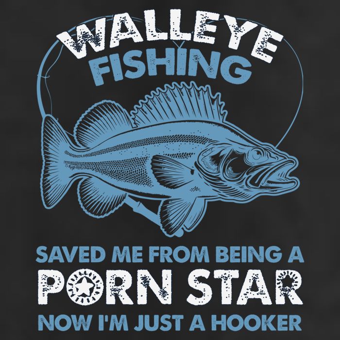 Fishing Saved Hooker Star Fisher Fish Walleye Gift 11oz C Handle Ceramic Mug