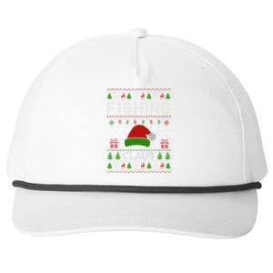 Festive Santa Hat Christmas Light Fishing Claus for Ugly Xmas  Snapback Five-Panel Rope Hat