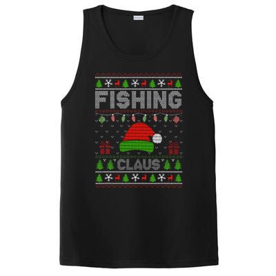 Festive Santa Hat Christmas Light Fishing Claus for Ugly Xmas  PosiCharge Competitor Tank