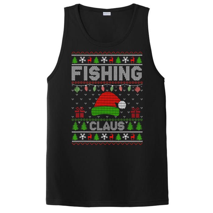 Festive Santa Hat Christmas Light Fishing Claus for Ugly Xmas  PosiCharge Competitor Tank