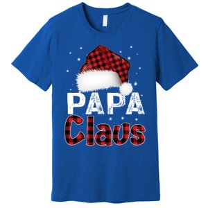 Fun Santa Hat Christmas Costume Family Matching Papa Claus Cute Gift Premium T-Shirt