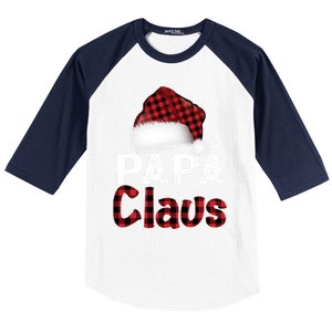 Fun Santa Hat Christmas Costume Family Matching Papa Claus Cute Gift Baseball Sleeve Shirt