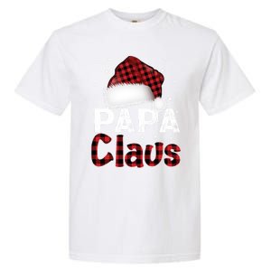 Fun Santa Hat Christmas Costume Family Matching Papa Claus Cute Gift Garment-Dyed Heavyweight T-Shirt