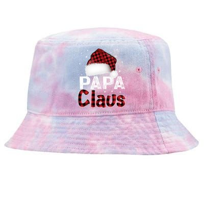 Fun Santa Hat Christmas Costume Family Matching Papa Claus Great Gift Tie-Dyed Bucket Hat