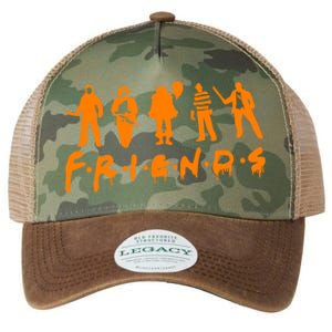 Friends Scary Horror Halloween Legacy Tie Dye Trucker Hat