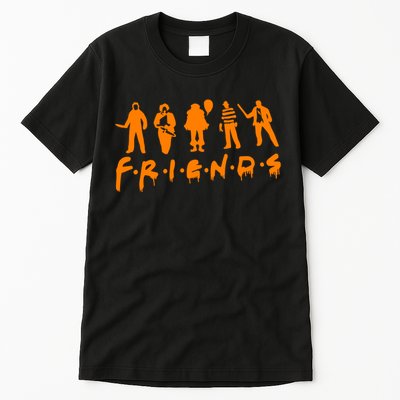 Friends Scary Horror Halloween Tall T-Shirt