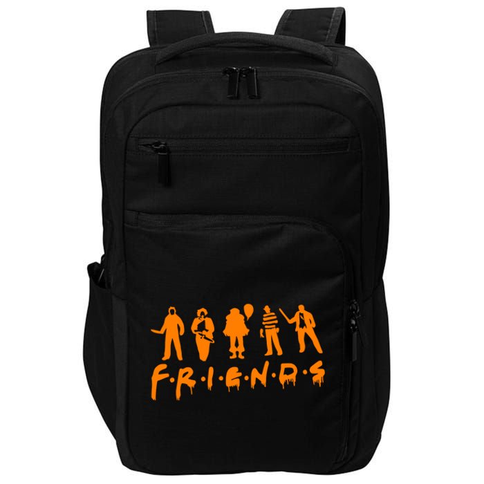 Friends Scary Horror Halloween Impact Tech Backpack