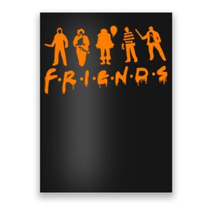 Friends Scary Horror Halloween Poster