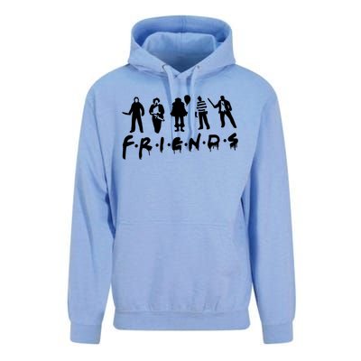 Friends Scary Horror Halloween Unisex Surf Hoodie