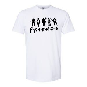 Friends Scary Horror Halloween Softstyle CVC T-Shirt